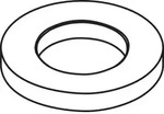Hansgrohe Rosette d:46mm chrom , 95268000 95268000