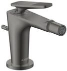 Hansgrohe Bidetmischer Axor Citterio C mit Zugstangen Ablaufg.Cubic polished black
