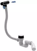 Villeroy & Boch Zubeh&ouml;r Ab-und &Uuml;berlaufgarnitur, 200 x 300 x 100 mm, Black...
