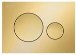 LAUFEN Bet&auml;tigungsplatte MOON INEO 203x145x6 aus Kunsstoff, PVD Blassgold matt,