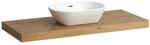 Laufen Waschtisch-Platte LANI 495x1185x65 mit Aussschnitt mittig H4046711122671