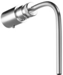 Schell Probenahmeventil Aerosolarm f&uuml;r Duschkopf, messing, 018170099 018170099