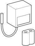 Geberit E-Modul Batterie/ Flushcontrol 599553, 599087000, 599087000