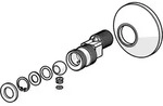 Hansa S-Anschluss absperrbar chrom, 59902034 59902034