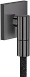Hansgrohe Wandanschluss Axor Wall outlet Fine eckig G1/2 " " polished black...