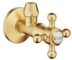 Dornbracht Eckventil MADISON 22900360 Messing geb&uuml;rstet (23kt Gold) 22900360-28