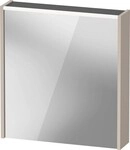 Duravit D-Code Spiegelschrank mit LED Beleuchtung 1 T&uuml;r, T&uuml;ranschlag links