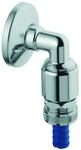 GROHE WAS-Schlauchanschlu&szlig;bogen 41126 DN15 mit Rohrb. f.UP-Montage chrom...