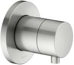 Keuco 3-Wege Ab-u.Umstellventil IXMO Comf.59549, rund, Edelstahl-finish,...