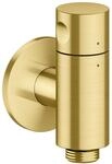 Hansgrohe Wandanschluss Stop AXOR One mit Absperrventil brushed brass, 48781950