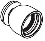 Hansgrohe Kugelgelenk Axor Starck Bidetmischer , 96050000 96050000