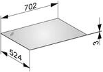 Keuco Abdeckplatte Edition 11 31322, 700x3x524 mm, tr&uuml;ffel, 31322149000...