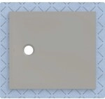 Geberit CleanFloor30 Duschfl&auml;che integriert, mit Dichtvlies, grau: 90x80cm,,