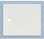 Geberit CleanFloor30 Duschfl&auml;che integriert, mit Dichtvlies, wei&szlig;: 120x100cm,,