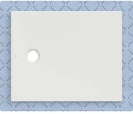 Geberit CleanFloor30 Duschfl&auml;che integriert, mit Dichtvlies, wei&szlig;: 100x80cm,,