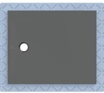 Geberit CleanFloor30 Duschfl&auml;che integriert, mit Dichtvlies, graphit:...