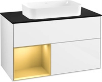 Villeroy & Boch Waschtischunterschrank Finion F65 1000x603x501mm WT mittig, F652HFGF