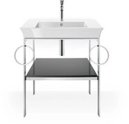 Duravit White Tulip Metallkonsole 684x450x760 mm - WT4546BH2H2 WT4546BH2H2