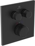 Ideal Standard Brausethermostat Unterputz Ceratherm Navigo 2 Verbraucher Eckig Silk