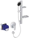 Ideal Standard Armaturen-Paket Alu+ Silver , BE127SI BE127SI