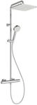 Ideal Standard Duschsystem Ceratherm T25N mit Thermostat 2-fach-Handbrause und