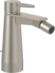 Villeroy & Boch Einhebel-Bidetarmatur Conum 49x154x147mm Brushed Nickel Matt