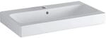 Geberit Waschtisch iCon, 1 Hahnloch, B: 750 mm, T: 485 mm, 124075600, weiss mit