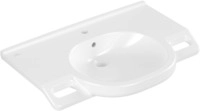 Villeroy & Boch Waschtisch vita O.novo, 41208001, B: 800, T: 550 mm, Wei&szlig; Alpin