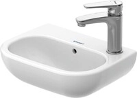 Duravit D-Code Handwaschbecken Wei&szlig; Hochglanz 360 mm - 0705360008 0705360008