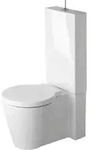 Duravit Starck 1 Stand WC f&uuml;r Kombination Wei&szlig; Hochglanz 640 mm - 0233090064