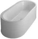 VitrA Ovale Badewanne Instanbul 1900 x, 900 x 560 mm 225 l weiss, 53000001000