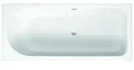 Bette Rechteck-Badewanne Ocean 8856, 180x80x45 cm FE re &Uuml;berlauf hinten wei&szlig;