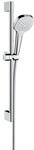 Hansgrohe Brausenset Croma Select E Vario EcoSmart/Unica 650mm weiss/chrom, 26583400