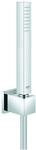 GROHE Brausegarnitur Euphoria Cube 27703 mit Wandbrausehalter DF: 9,4 l/min chrom