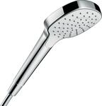 Hansgrohe Handbrause Croma Select E 1jet EcoSmart 9 l/min weiss/chrom, 26815400