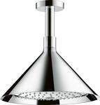 Hansgrohe Kopfbrause Axor Front mit Deckenanschluss chrom , 26022000 26022000
