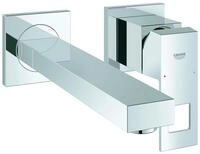 Grohe 2-Loch-Waschtisch-Wandbatterie Eurocube, 23447 Fertigmontageset f&uuml;r 23200