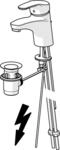 Hansa Waschtisch-Einhand-Einlochbatterie Hansamix 0113 Niederdruck chrom 1131183