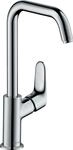 Hansgrohe Waschtischmischer 240 Focus chrom ohne Ablaufgarnitur, 31519000 31519000