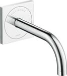 Hansgrohe Waschtischmischer Unterputz Axor Uno 2 Elektronik chrom kurzer Auslauf,