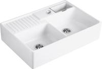 Villeroy & Boch Sp&uuml;lstein Doppelbecken 632392, 632392KG 632392KG