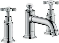 Hansgrohe 3-Loch Waschtischarmatur 30 Axor Montreux Kreuzgriff chrom, 16536000 ,