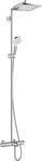 Hansgrohe Showerpipe Crometta E 240 f&uuml;r Wanne chrom mit Thermostat, 27298000