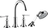 Hansgrohe 4-Loch Wannenarmatur Axor Montreux F-Set f.Fliesenrand chrom