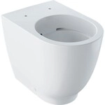 Geberit Acanto Tiefsp&uuml;l-WC, sp&uuml;lrandlos, 6l bodenstehend, Abgang waagerecht, weiss,