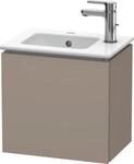 Duravit L-Cube Waschtischunterbau wandh&auml;ngend Basalt Matt 420x294x400 mm -