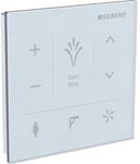 Geberit Wandbedienpanel, zu Geberit AquaClean Mera, Glas wei&szlig;, 147038SI1 147038SI1