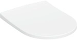 Geberit Acanto WC-Sitz Slim Wrap over antibak, mit Absenkautomatik, abnehmbar,