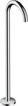Hansgrohe Wanneneinlauf Axor Uno zur Bodenmontage gebogen chrom, 38412000 , 38412000
