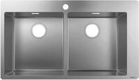 Hansgrohe Einbausp&uuml;le 370x370 S711-F765, 43303800 43303800